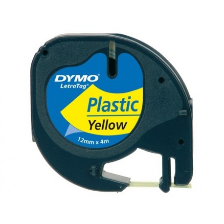 NASTRO DYMO LETRATAG 12X4 GIALLO