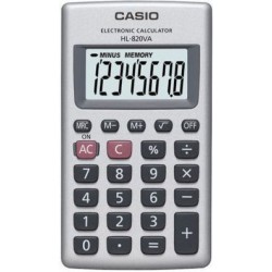 CALCOLATRICE CASIO TASCABILE - HL-820VA