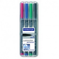 PENNARELLO STAEDTLER LUMOCOLOR S 4PZ