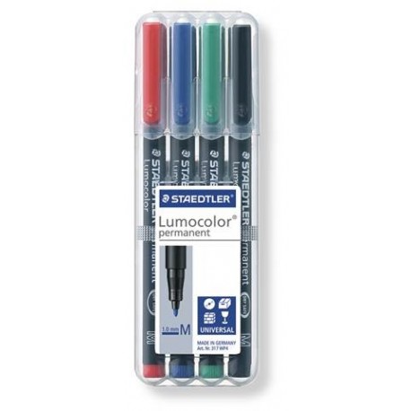 PENNARELLO STAEDTLER LUMOCOLOR M 4PZ