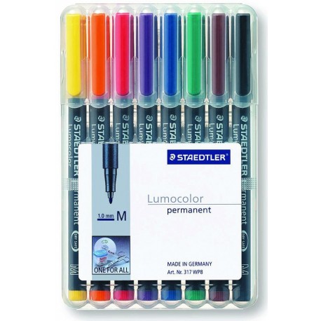 PENNARELLO STAEDTLER LUMOCOLOR M 8PZ