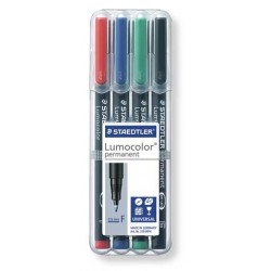 PENNARELLO STAEDTLER LUMOCOLOR F 4PZ.