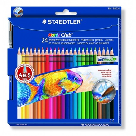 PASTELLI STAEDTLER ACQUERELLABILI ABS 24