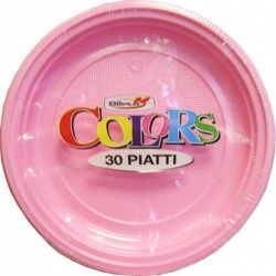 PIATTI PIANI ROSA DOPLA 30 PZ. - 01494