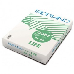 RISMA A4 80G 500FF COPY LIFE FABRIANO
