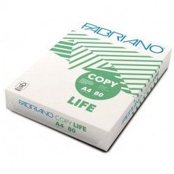 RISMA A4 80G 500FF COPY LIFE FABRIANO