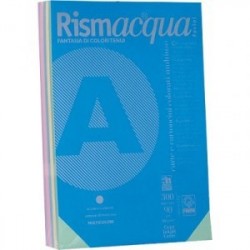 RISMACQUA FAVINI A4 90GR MIX (5) COLORI