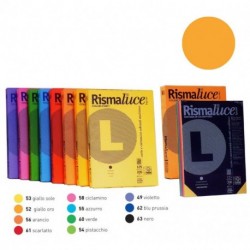 RISMALUCE FAVINI A4 140GR 200FF GIALLO