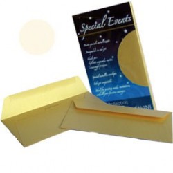 BUSTE SPECIAL EVENTS 11X22 10PZ. CREMA