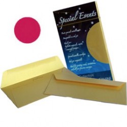 BUSTE SPECIAL EVENTS 11X22 10PZ. ROSSO