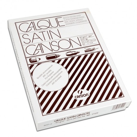 CARTA CANSON LUCIDA A4 90GR 500F