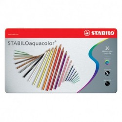 PASTELLI STABILO AQUACOLOR 36PZ SC.