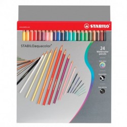 PASTELLI STABILO AQUACOLOR 24PZ - 1624-3