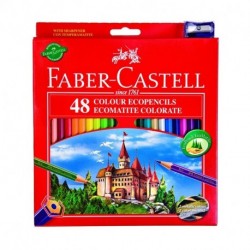 PASTELLI FABER C. ESAGONALI 48PZ.