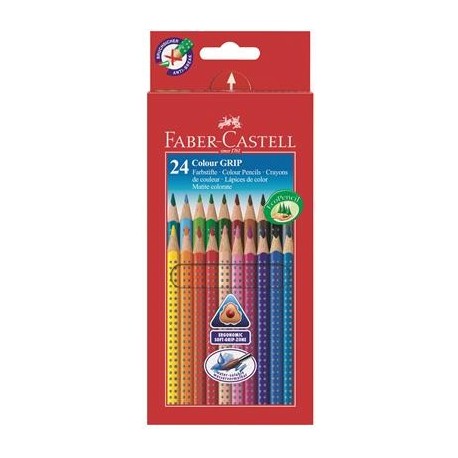 PASTELLI FABER-C.COLOUR GRIP 24PZ