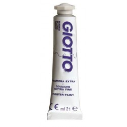 TEMPERA GIOTTO TUBO 21ML  BIANCO