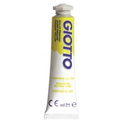 TEMPERA GIOTTO TUBO 21ML GIALLO PRIMARIO