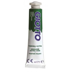 TEMPERA GIOTTO TUBO 21ML VERDE 12