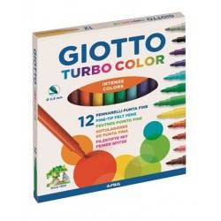 PENNARELLI GIOTTO TURBO COLOR 12PZ