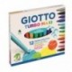 PENNARELLI GIOTTO TURBO MAXI 12PZ