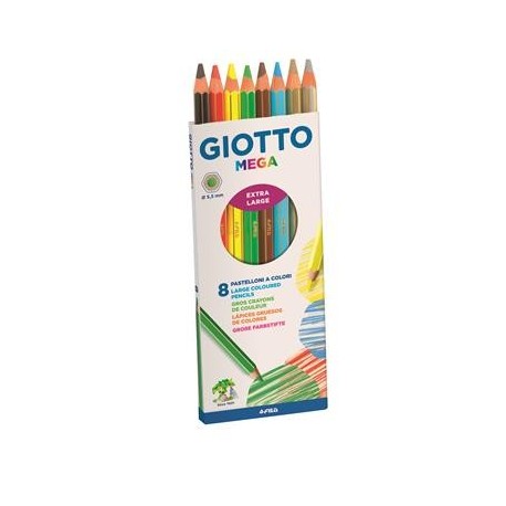 PASTELLONI GIOTTO MEGA 8PZ - 225400