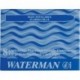 CARTUCCE WATERMAN 8PZ. BLU - S0110860