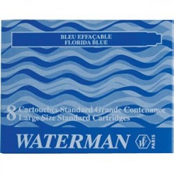 CARTUCCE WATERMAN 8PZ. BLU - S0110860