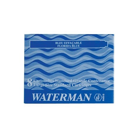 CARTUCCE WATERMAN 8PZ. BLU - S0110860