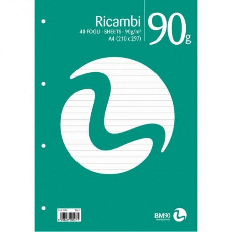 RICAMBI A/4 90GR. Q
