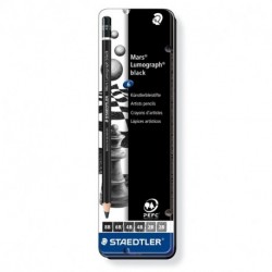 MATITE STAEDTLER LUMOGRAPH NERE6PZ GRAD.