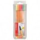 PENNARELLI STABILO POINT NEON 88 5PZ  IN