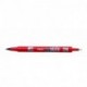 PENNARELLO PILOT MARKER TWIN 2P ROSSO