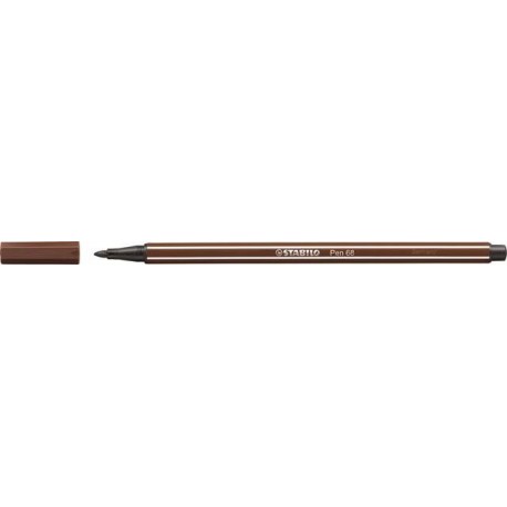 PENNARELLO STABILO PEN68 MARRONE - 68/45