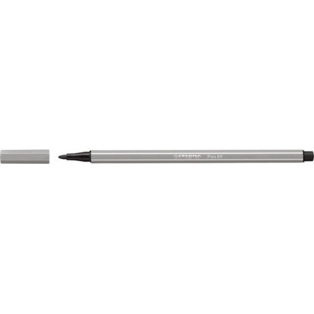 PENNARELLO STABILO PEN68 GRIGIO MEDIO -