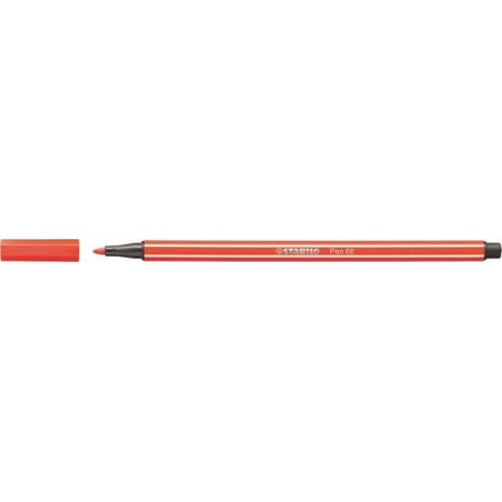 PENNARELLO STABILO PEN68 ROSSO CHIARO -