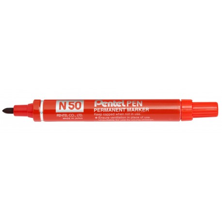 PENNARELLO PENTEL N50 ROSSO P/TONDA