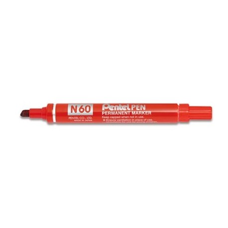 PENNARELLO PENTEL N60 ROSSO PUNTA SCALPE