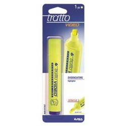 TRATTO VIDEO GIALLO BLISTER 1PZ- 042601