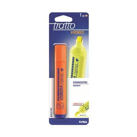 TRATTO VIDEO ARANCIO BLISTER 1PZ- 042606