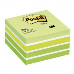 CUBO POST-IT 3M 2028-G VERDE PASTELLO