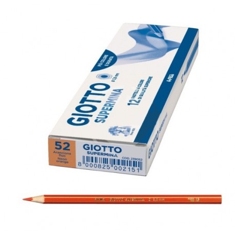 PASTELLO GIOTTO SUPERMINA ARANCIO FLUO