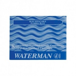 CARTUCCE WATERMAN 8PZ. BLU - S0110910