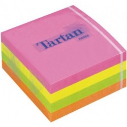 CUBO POST-IT TARTAN NOTES 7676C-N NEON