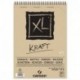 ALBUM SCHIZZO XL KRAFT A4 90GR SPIRALATO