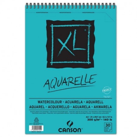 ALBUM CANSON XL AQUARELLE A4 300GR