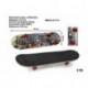 SKATEBOARD BLACK GRIP - ODG175