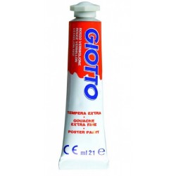 TEMPERA GIOTTO TUBO 21ML ROSSO