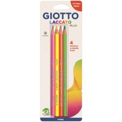 Z/ PASTELLI GIOTTO LACCATI FLUO BLISTER