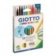 PASTELLI GIOTTO CERA STRONG 12PZ