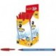 PENNA BIC CRISTAL SOFT ROSSO P/MEDIA